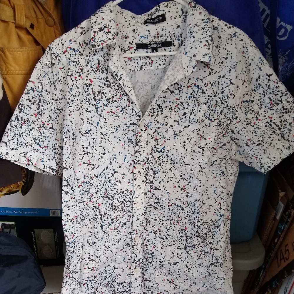 Carbon Men's Short Sleeve Shirt